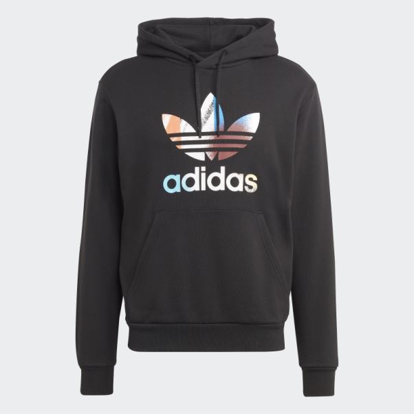 Adidas Sweat à Capuche Graphique Off The Grid Noir