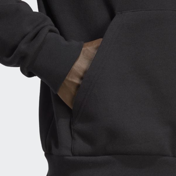 Adidas Sweat à Capuche Graphique Off The Grid Noir