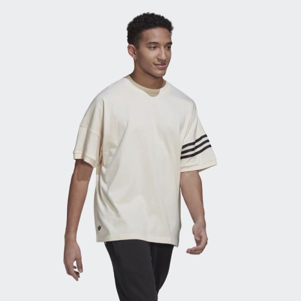 T-shirt Adidas Adicolor Neuclassics Blanc