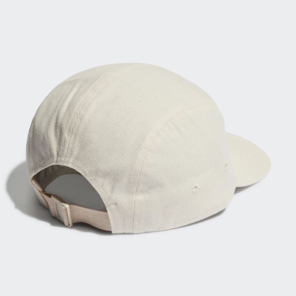 Casquette Adicolor Blanche à Cinq Panneaux Adidas