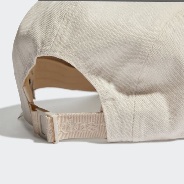 Casquette Adicolor Blanche à Cinq Panneaux Adidas