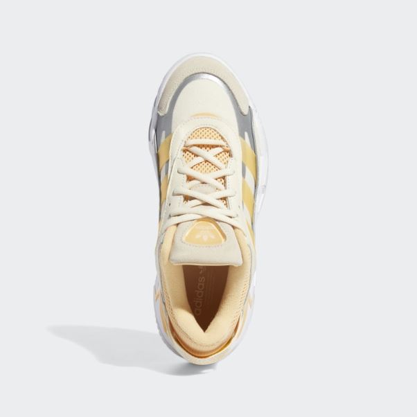 Chaussures Adidas Niteball 2.0 Teinte Ecru