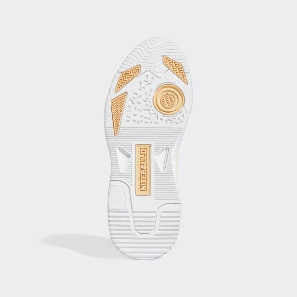 Chaussures Adidas Niteball 2.0 Teinte Ecru