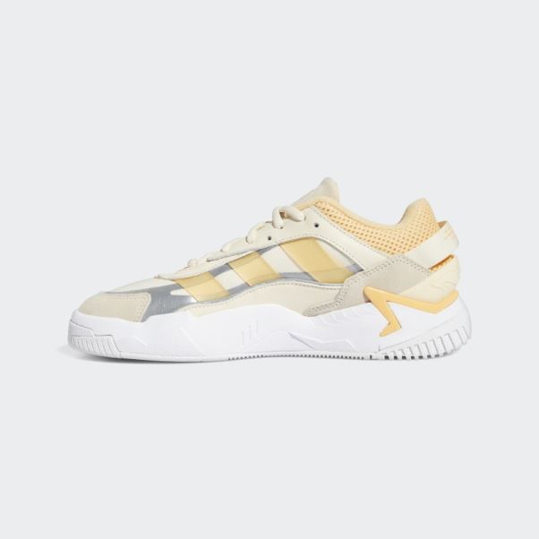 Chaussures Adidas Niteball 2.0 Teinte Ecru