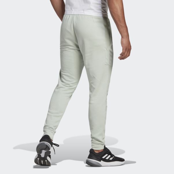 Pantalon Adidas Essentials Brandlove French Terry Vert