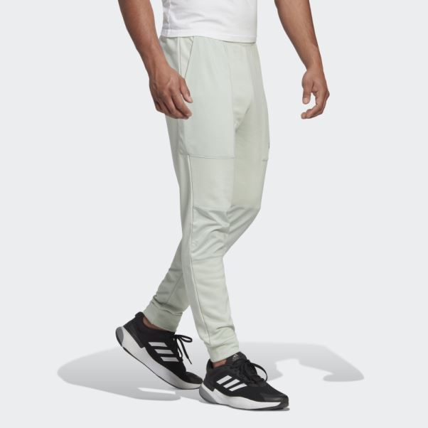 Pantalon Adidas Essentials Brandlove French Terry Vert