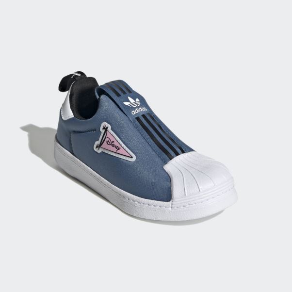 Adidas Disney Superstar 360 X Chaussures Bleu Altéré