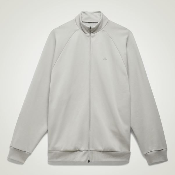 Adidas Veste De Survêtement De Basket-ball Gris Métal Chaud