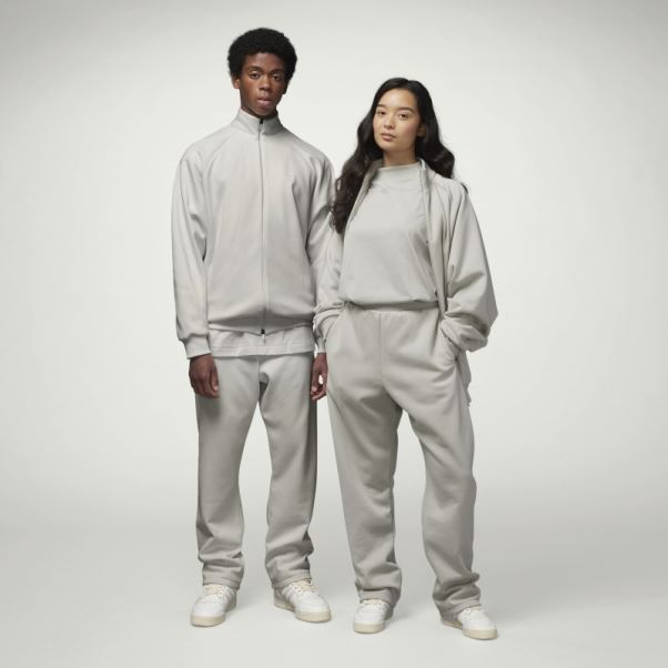 Adidas Basket Track Top Hot Metal Gris