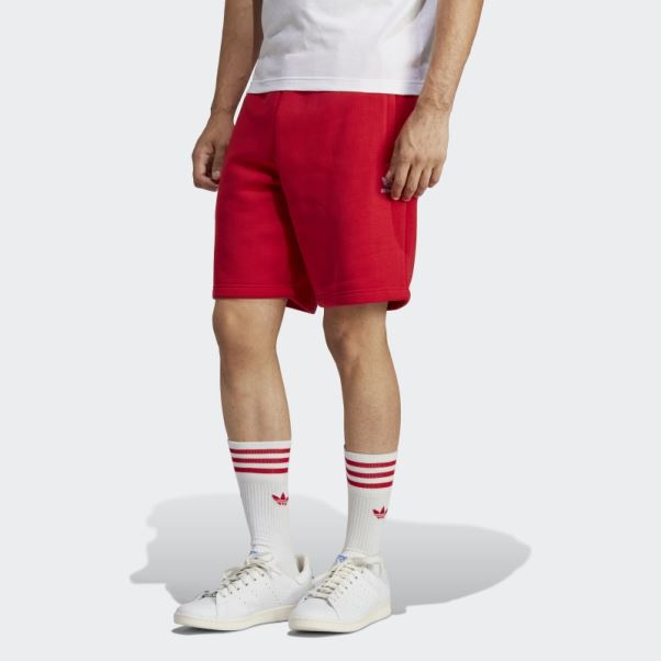 Short Adidas Trèfle Essentiel écarlate