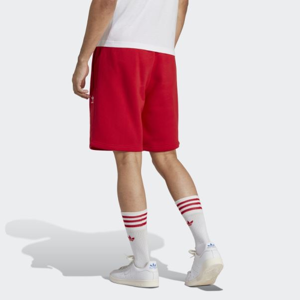 Short Adidas Trèfle Essentiel écarlate