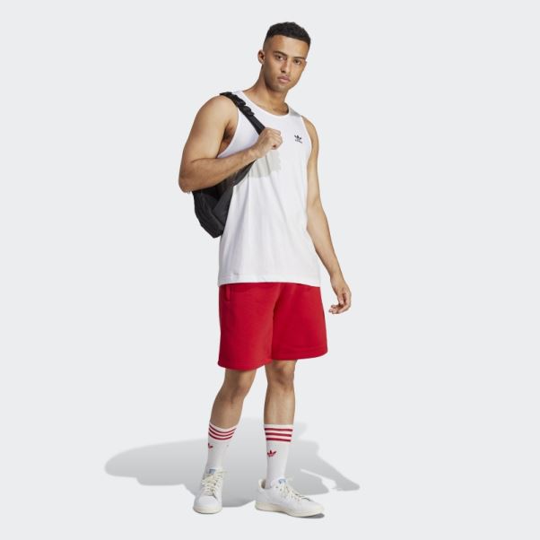 Short Adidas Trèfle Essentiel écarlate