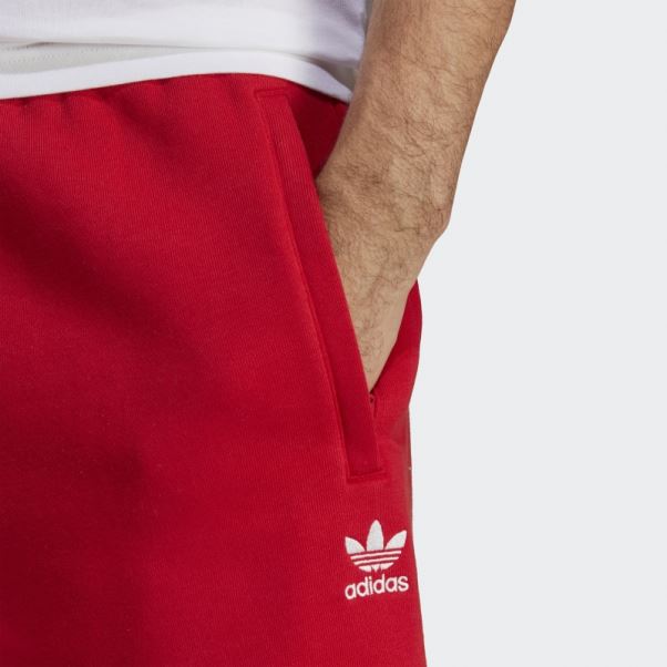 Short Adidas Trèfle Essentiel écarlate