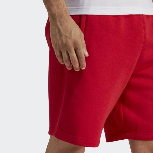 Short Adidas Trèfle Essentiel écarlate