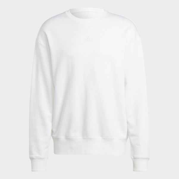 Sweat Adidas All Szn French Terry Blanc