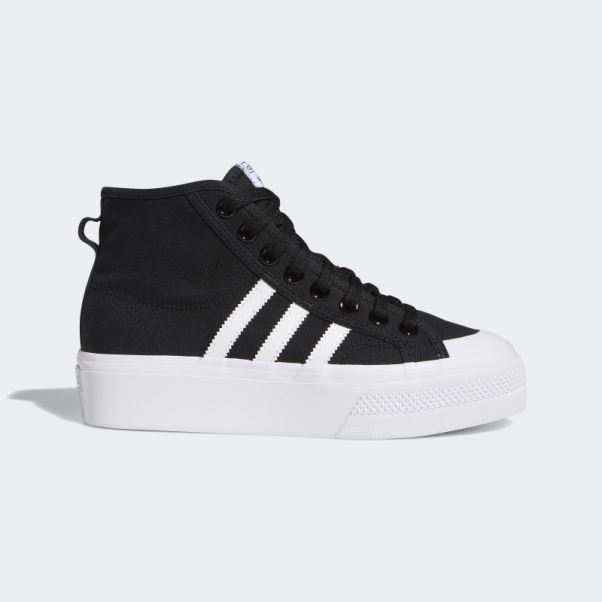 Adidas Nizza Platform Mid Chaussures Blanc Fashion