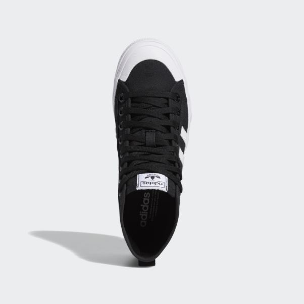 Adidas Nizza Platform Mid Chaussures Blanc Fashion