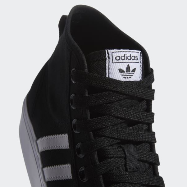 Adidas Nizza Platform Mid Chaussures Blanc Fashion