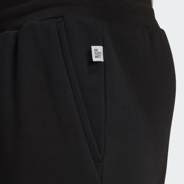 Short Studio Lounge Polaire Noir Adidas