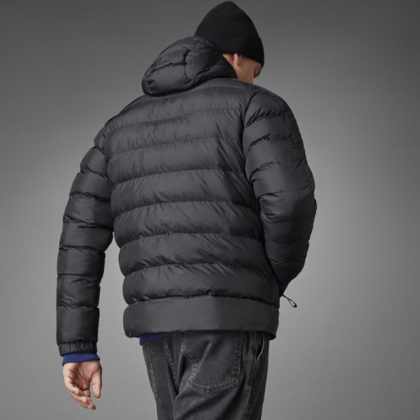 Veste à Capuche Mi-épaisse Itavic 3-stripes Adidas Noir