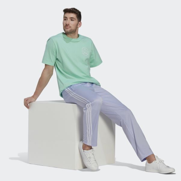 Pantalon De Survêtement Droit Ton Violet Adidas
