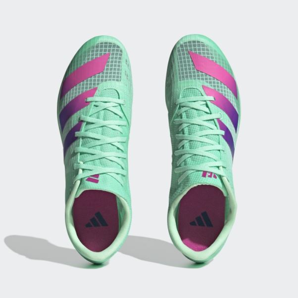 Chaussures Adidas Adizero Distancestar Menthe