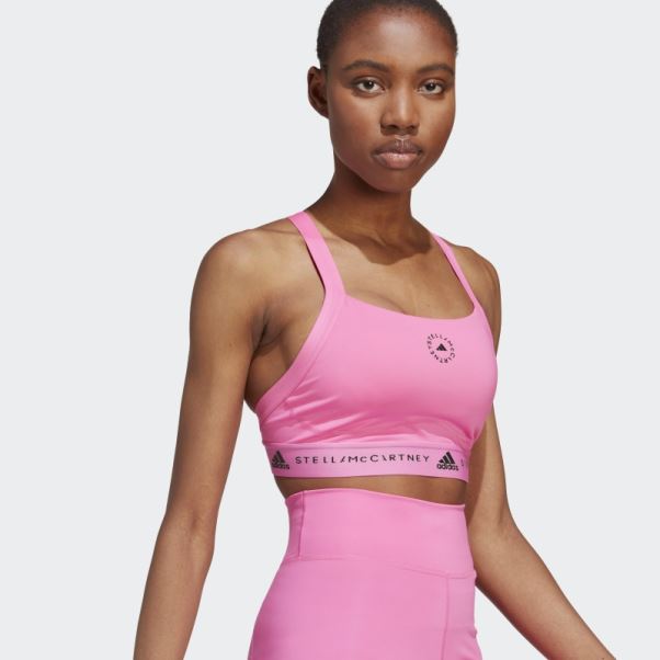 Adidas By Stella Mccartney Truepurpose Soutien-gorge Moyen Rose Mode