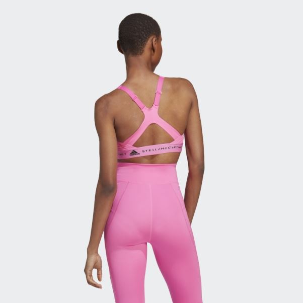 Adidas By Stella Mccartney Truepurpose Soutien-gorge Moyen Rose Mode