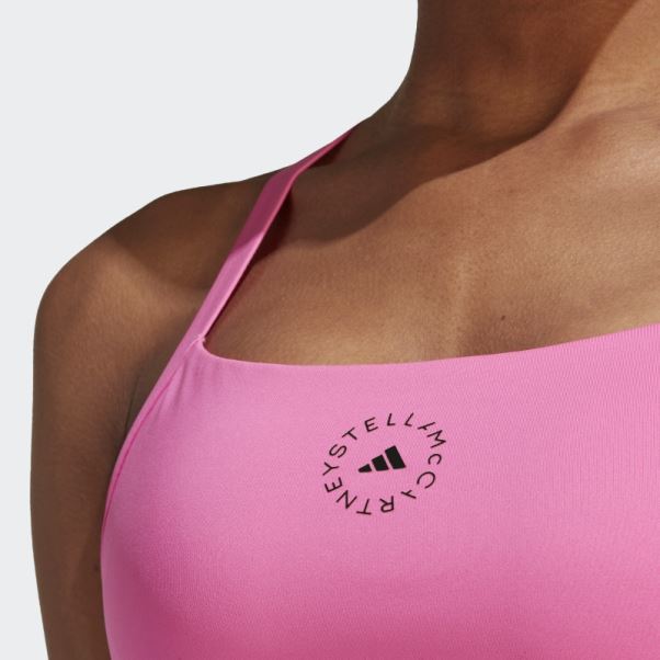 Adidas By Stella Mccartney Truepurpose Soutien-gorge Moyen Rose Mode