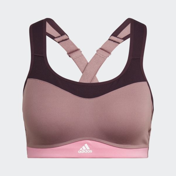 Soutien-gorge à Maintien élevé Tlrd Impact Training Adidas Violet