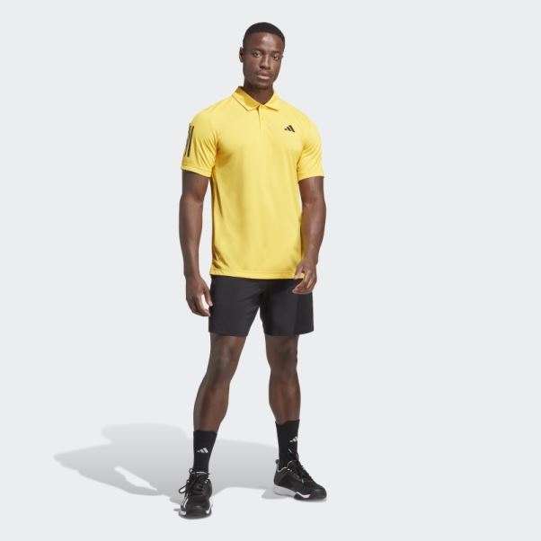 Club Tennis Short Tissé Stretch Adidas Noir