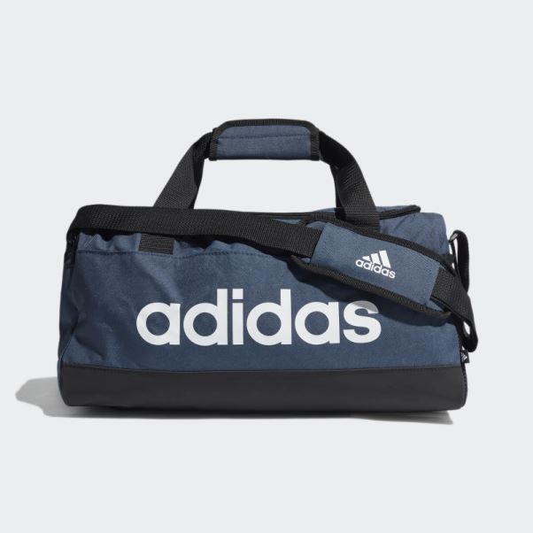 Sac Polochon Logo Essentials Bleu Marine Extra Petit Adidas