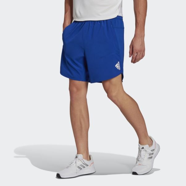 Bleu Royal Conçu Pour Le Short D'entraînement Adidas