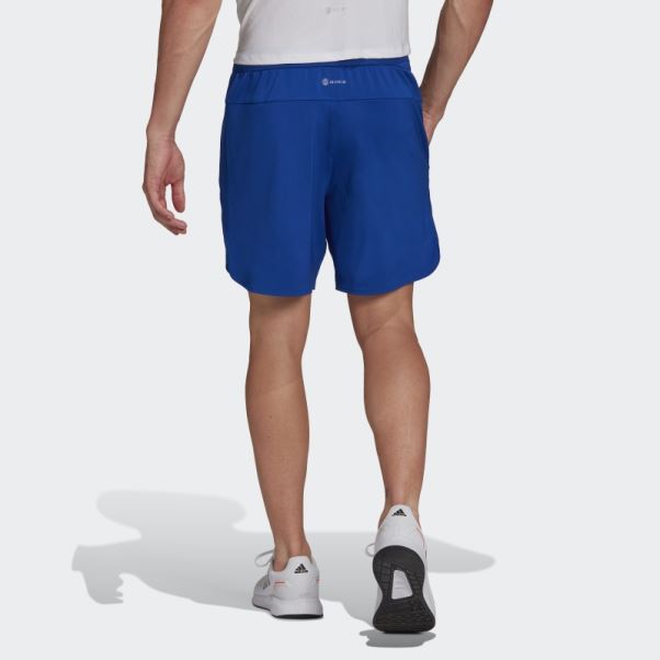 Bleu Royal Conçu Pour Le Short D'entraînement Adidas