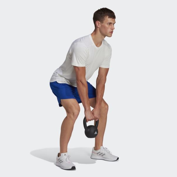 Bleu Royal Conçu Pour Le Short D'entraînement Adidas