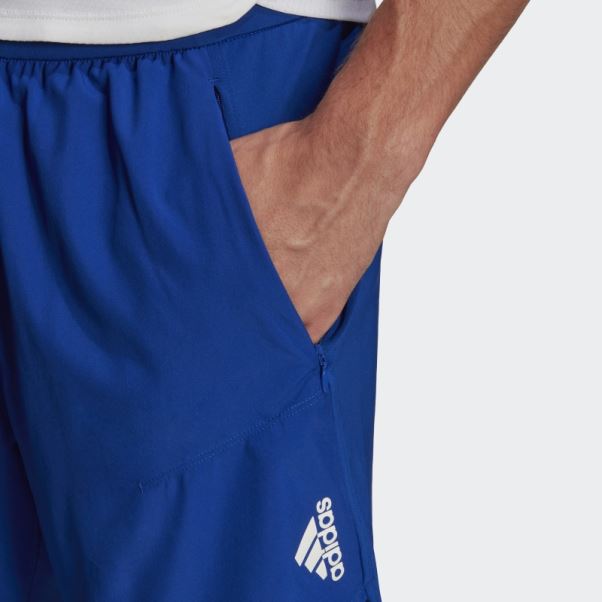 Bleu Royal Conçu Pour Le Short D'entraînement Adidas