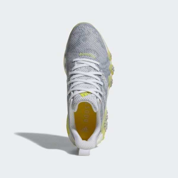 Adidas Codechaos 22 Chaussures De Golf Sans Crampons Jaune