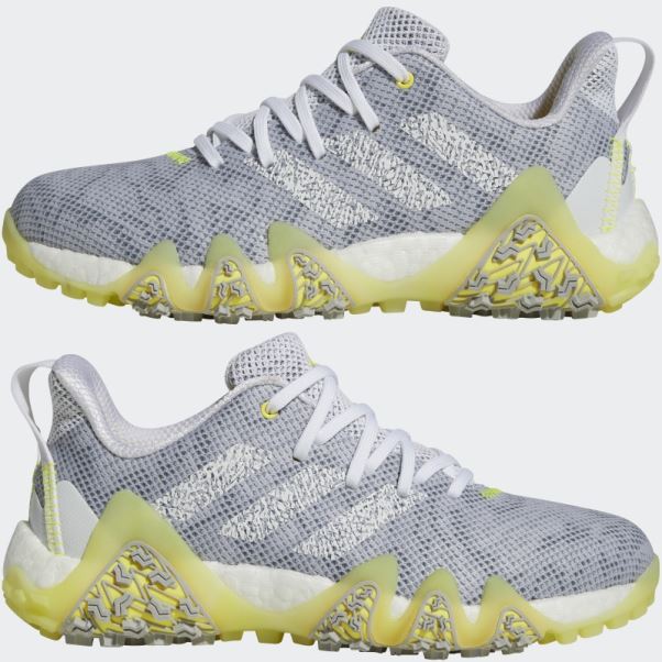 Adidas Codechaos 22 Chaussures De Golf Sans Crampons Jaune