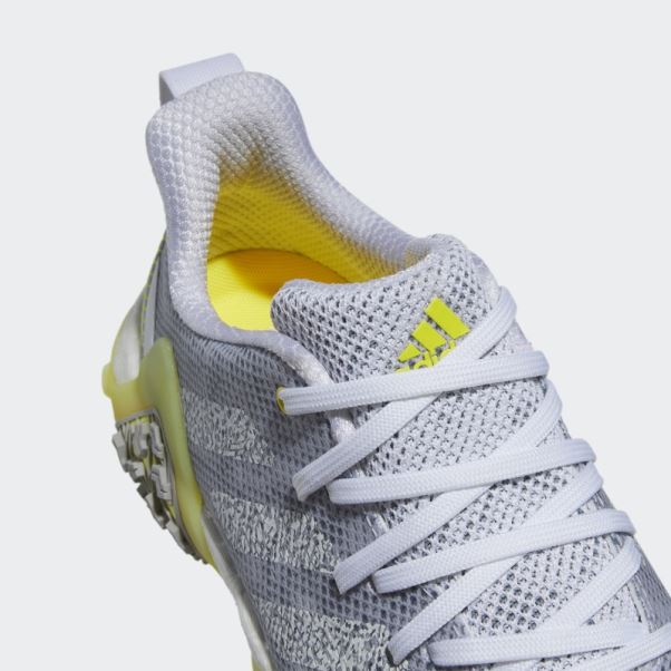 Adidas Codechaos 22 Chaussures De Golf Sans Crampons Jaune