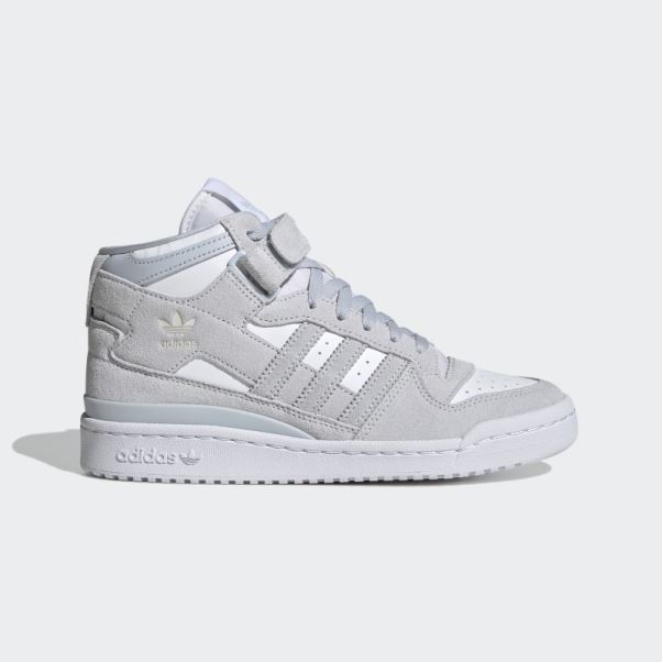 Forum Mid Chaussures Bleu Adidas