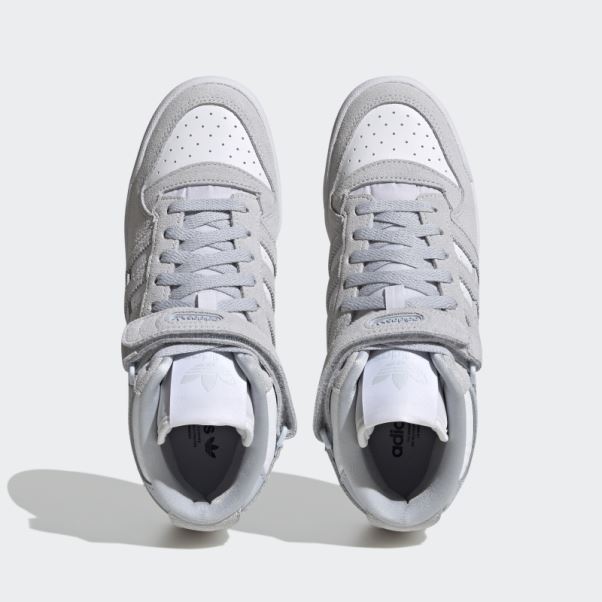 Forum Mid Chaussures Bleu Adidas