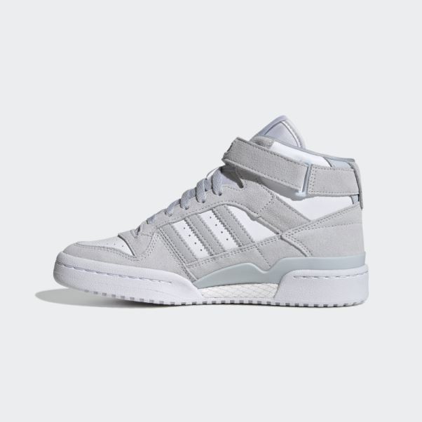 Forum Mid Chaussures Bleu Adidas