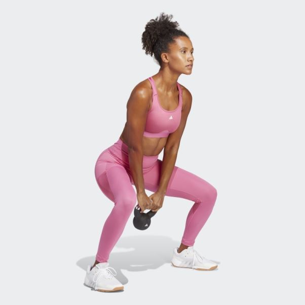 Leggings Haute Intensité 7/8 Train Essentials Adidas Fuchsia