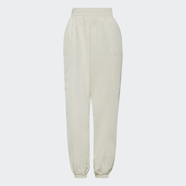 Pantalon De Survêtement En Nylon Adicolor Adidas Blanc