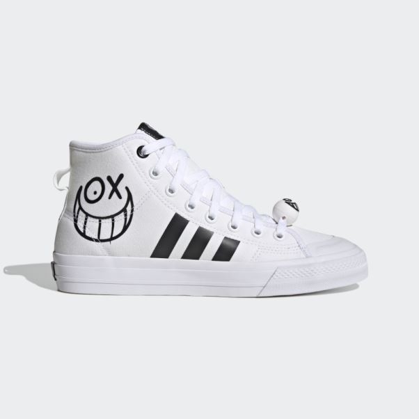 Nizza High Rf X André Saraiva Chaussures Adidas Blanc