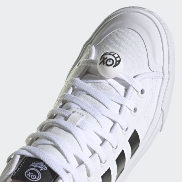 Nizza High Rf X André Saraiva Chaussures Adidas Blanc