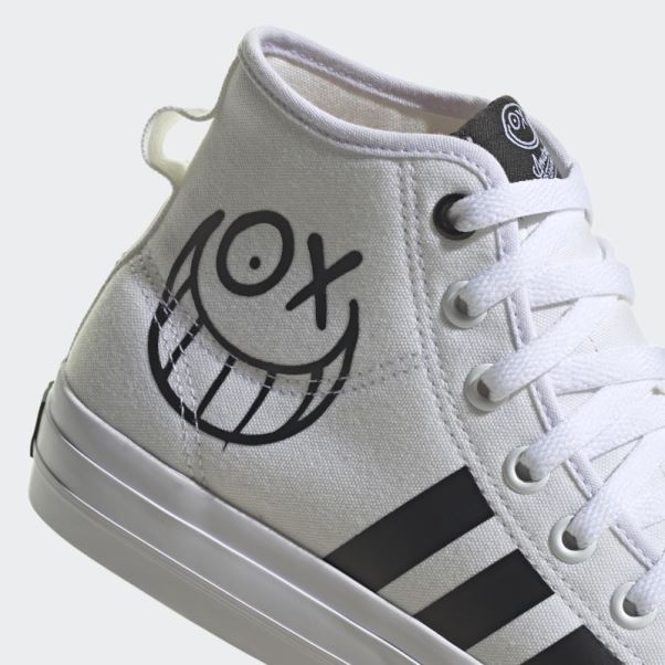 Nizza High Rf X André Saraiva Chaussures Adidas Blanc
