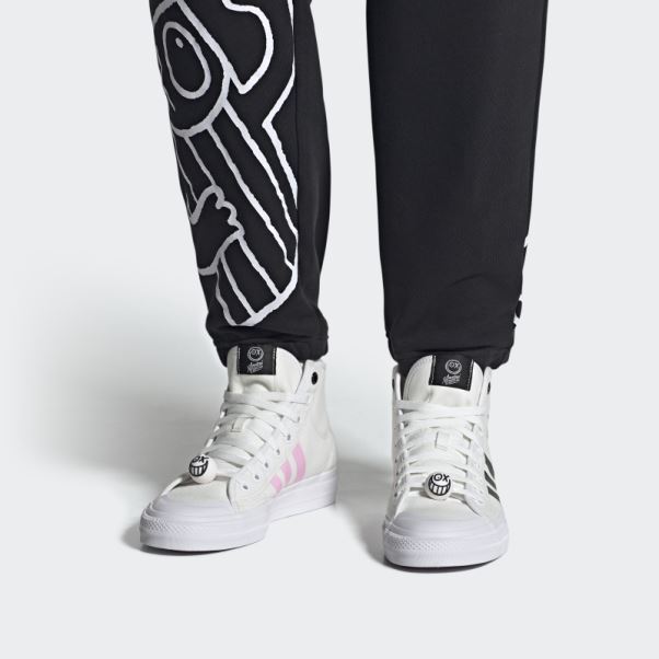 Nizza High Rf X André Saraiva Chaussures Adidas Blanc