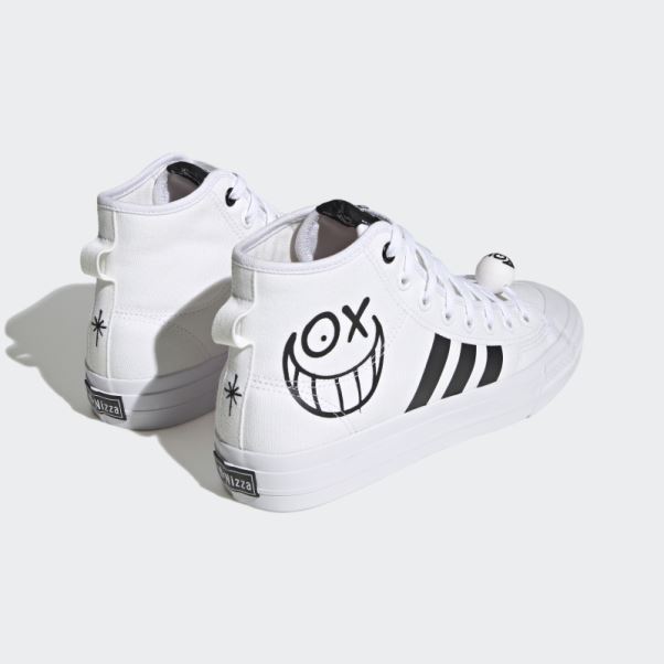 Nizza High Rf X André Saraiva Chaussures Adidas Blanc