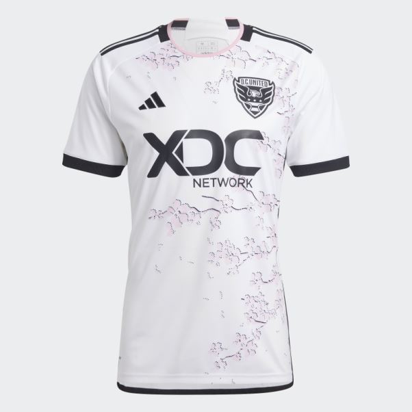 Blanc D.c. Maillot Extérieur Uni 23/24 Adidas